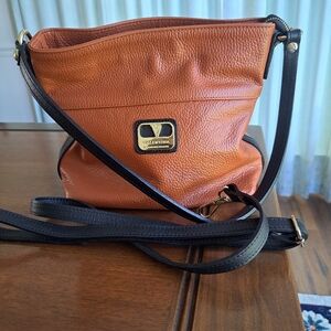 Brown Leather Crossbody Bag